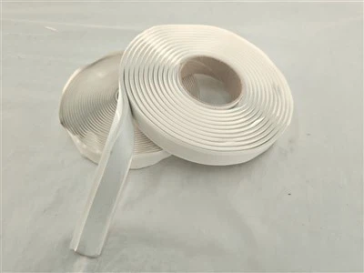 সাদা আঠালো ডাবল পার্শ্বযুক্ত ওভারল্যাপ টেপ